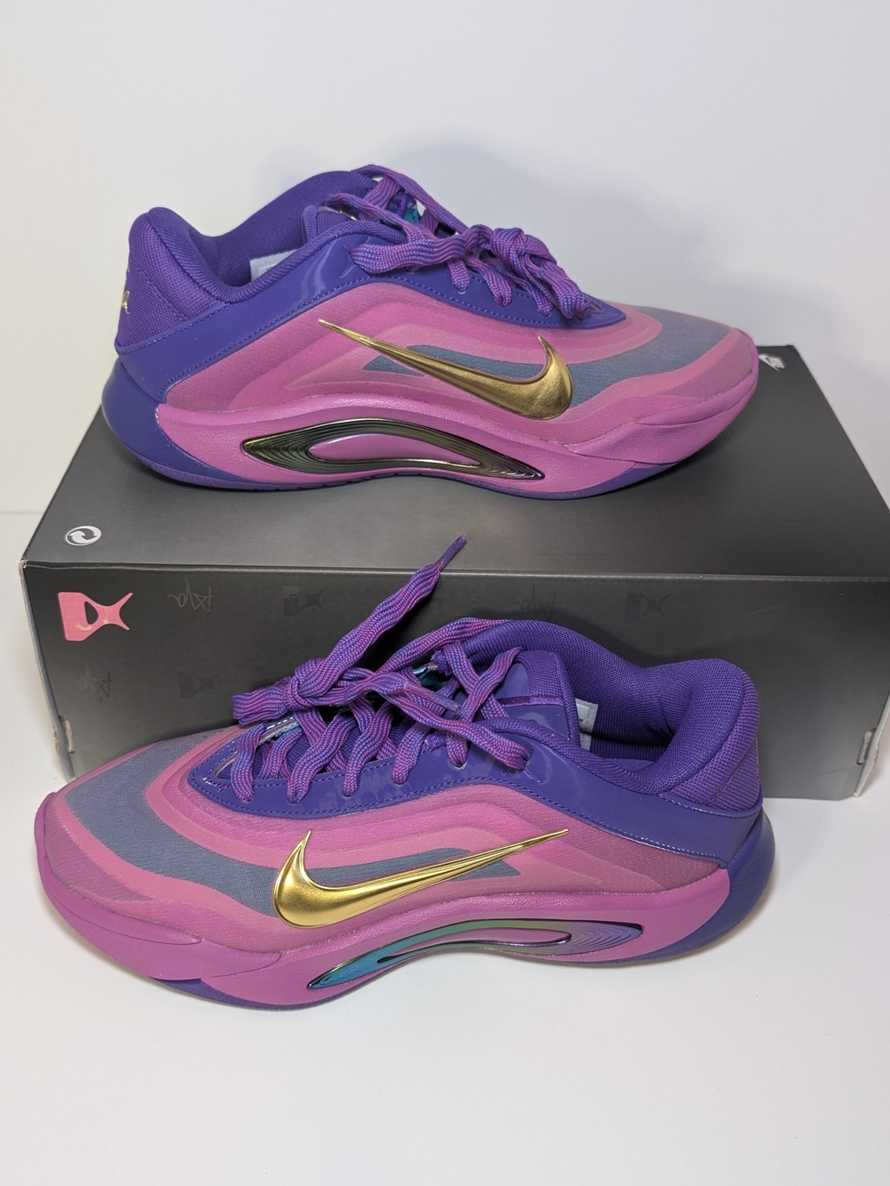 Nike A'ja Wilson A'One Unapologetic Fierce Purple Women's Size 6.5